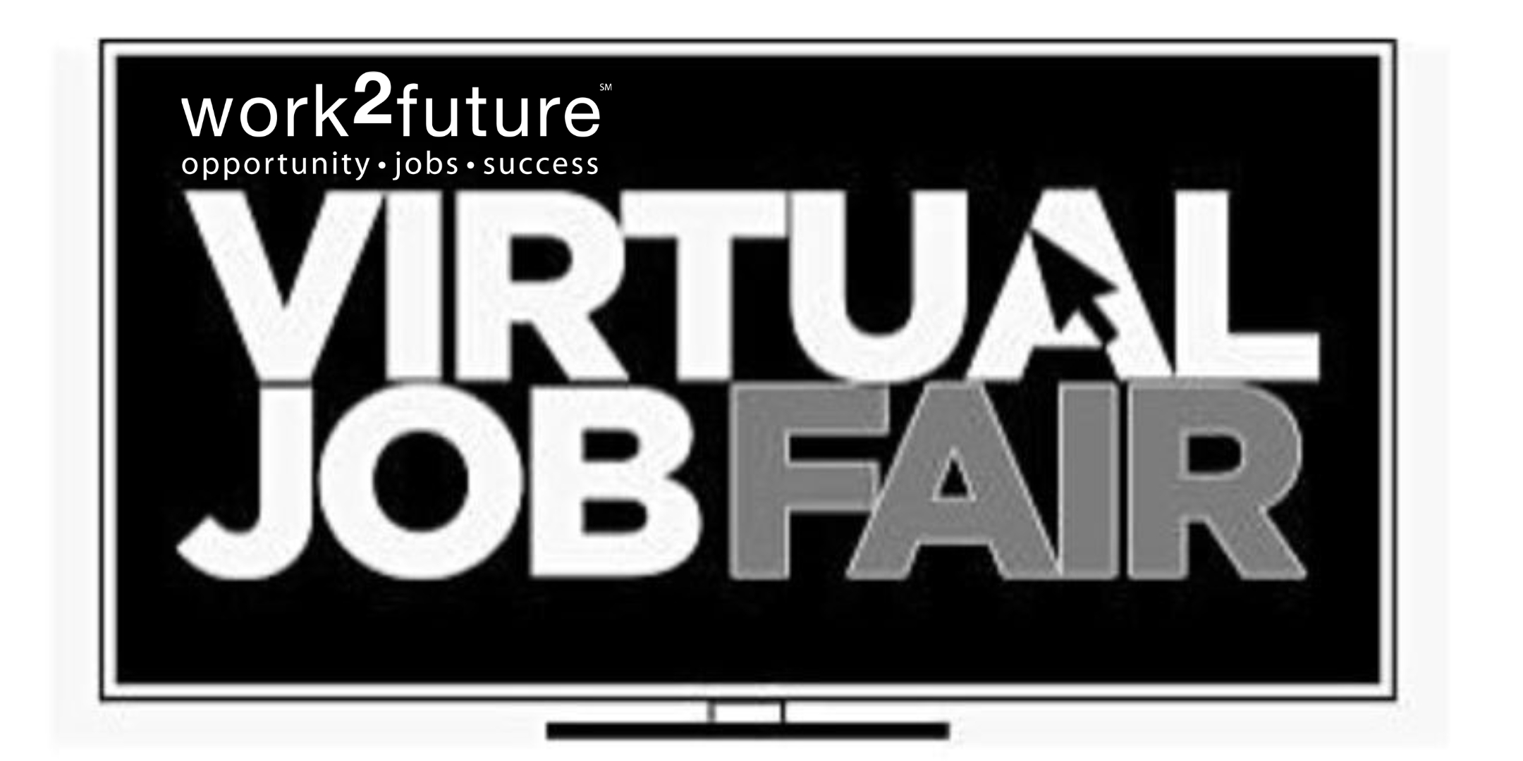 image of screen "virtual Job Fair"