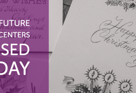 offices closed christmas greeting cards