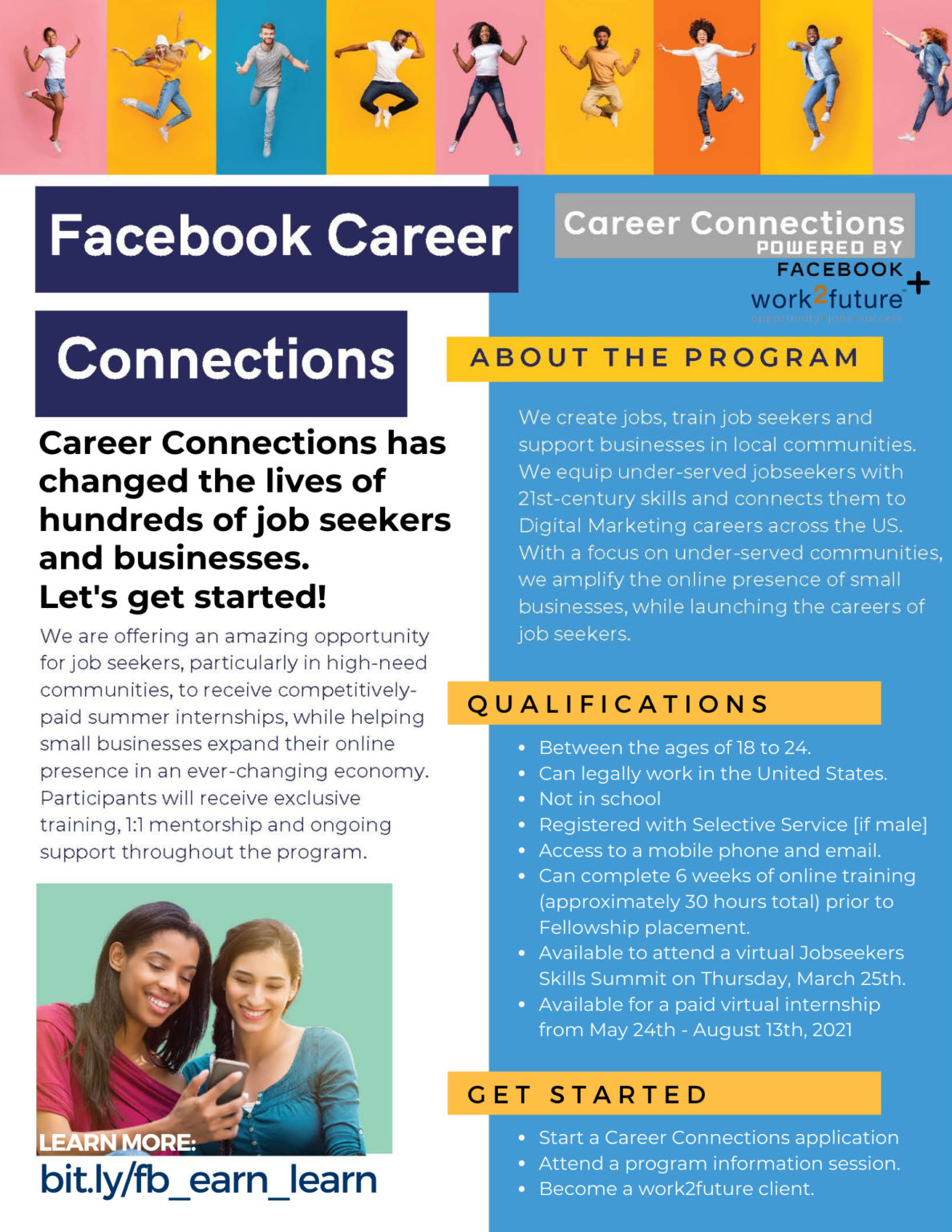 Career Connections Informational Event work2future