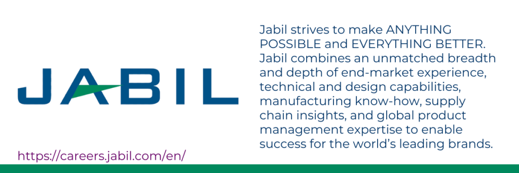 Jabil https://careers.jabil.com/en/