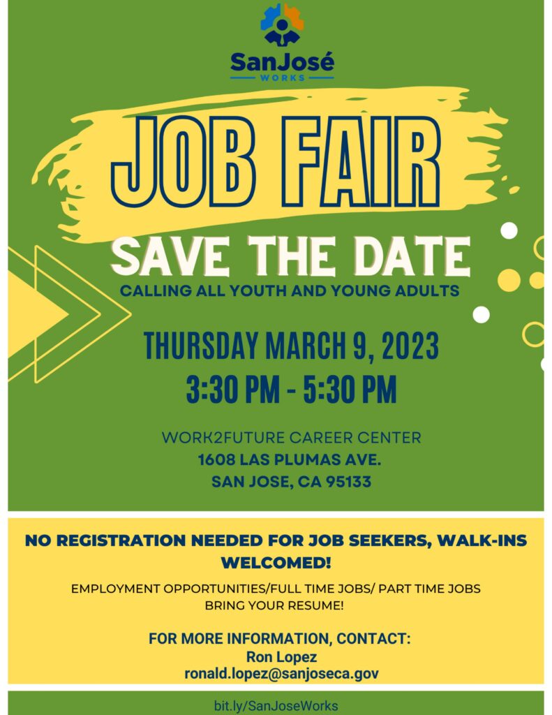 San Jose Works Job Fair Work2future